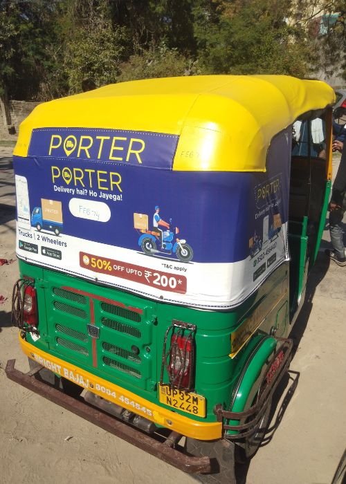 Auto Rickshaw Advertising Services in India