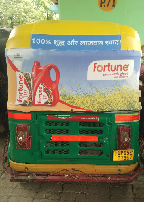 Auto Rickshaw Advertising Services in India