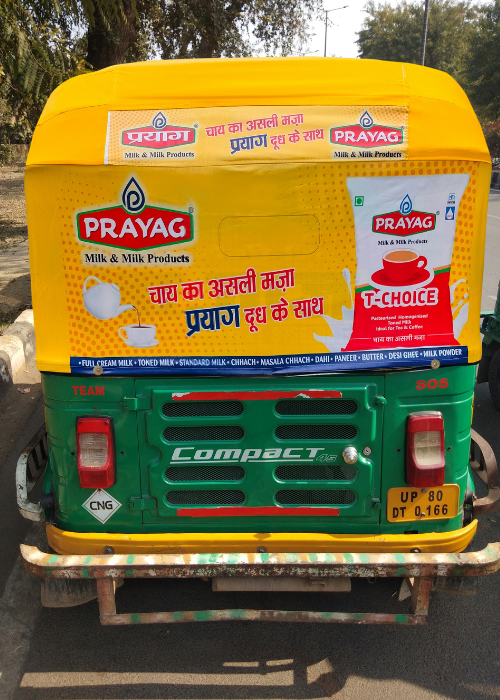 Auto Rickshaw Advertising Services in India