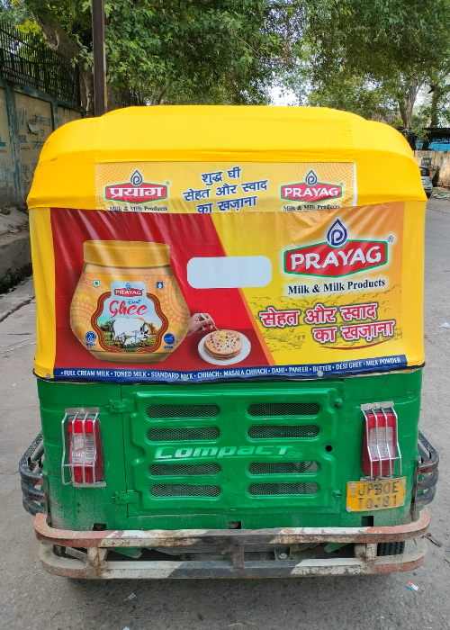 Auto Rickshaw Advertising Services in India