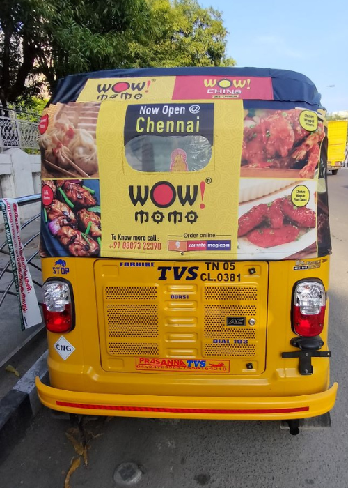 Auto Rickshaw Advertising Services in India