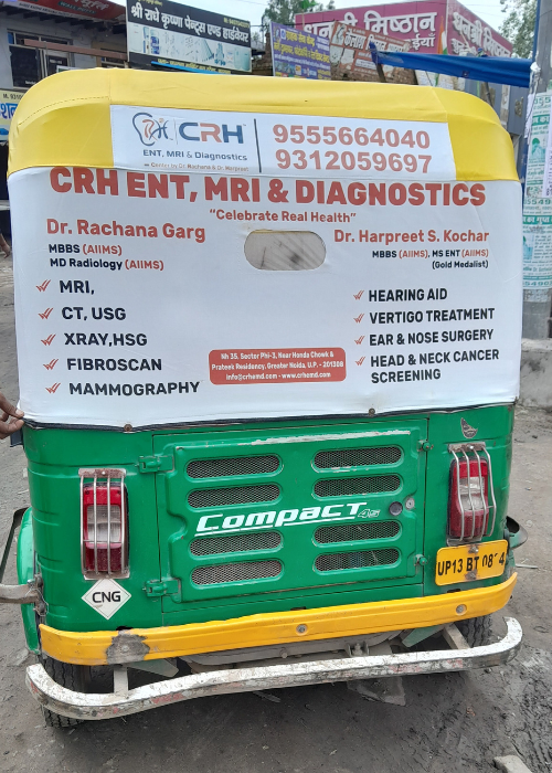 Auto Rickshaw Advertising Services in India