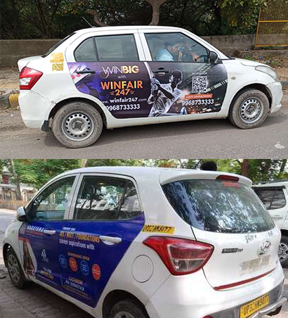 Cab Branding Services in India
